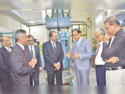 واپڈا کی سینٹرل ٹیسٹنگ لیبارٹری میں ٹرائی ایکسل مشین فعال