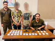 لاہور ڈکیت و موٹر سائیکل چور گینگ گرفتار 5 موٹر سائیکلیں اسلحہ اور نقدی برآمد