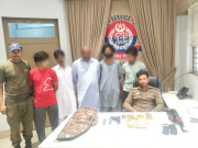 لاہور میں ناکہ جات پر سخت سکیورٹی کا عمل جاری 5 ملزمان گرفتار اسلحہ برآمد