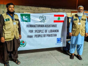 پاکستان سے لبنان کے لیے پہلی انسانی امداد روانہ کردی گئی