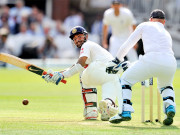 جاندار پچ پر بھارتی بیٹنگ کی جان نکل گئی راہنے نے لاج رکھ لی 