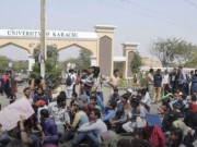 مطالبات تسلیم جامعہ کراچی کے طلبا نے احتجاج ختم کردیا