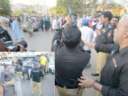 کراچی پولیس کی جانب سے الزامات واپس لینے پر عدالت نے پی ٹی آئی مظاہرین کو رہا کردیا