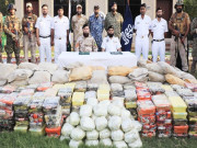 پاک بحریہ نے منشیات کی بڑی کھیپ اینٹی نارکوٹکس فورس کے حوالے کر دی