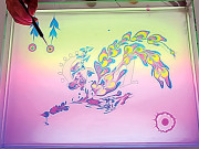 پا نی پر مصوری کرنے والا انوکھا چینی آرٹسٹ   