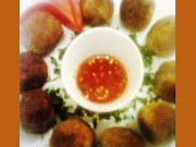 بات کچھ اِدھر اُدھر کی  پوٹیٹو چیز چکن بالز 