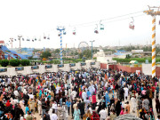عید کے تینوں دن تفریحی مقامات پر شہریوں کا رش   