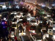 کارساز فلائی اوور بند کردیا گیا عید کے چوتھے روز بھی بدترین ٹریفک جام