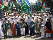  گستاخانہ فلم کیخلاف احتجاج جاری زیریں سندھ میں ریلیاں 