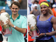 سنسناٹی ماسٹرز میں سرینا اور راجر نے ٹرافی قبضے میں کر لی 