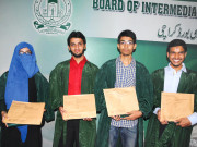 انٹر پری انجینئرنگ کے نتائج سرکاری کالجوں کے طلبہ نے میدان مارلیا    