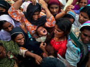 امداد ناکافیجیکب آبادمیں بارش متاثرہ خواتین کااحتجاج 