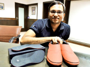 بھارت میں راستہ دکھانے والے ’’لے چل‘‘ جوتے جلد ہی منظر عام پر 