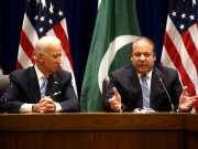 وزیراعظم نواز شریف کی نائب امریکی صدر سے ملاقات دفاع سمیت مختلف شعبوں میں تعاون بڑھانے پر اتفاق