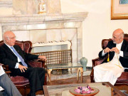 سرتاج عزیز کا دورہ کابل اشرف غنی عبداللہ سے ملاقاتیں پاکستان آنے کی دعوت