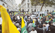 کشمیریوں کا لندن میں ملین مارچ 