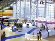 ماسکو میں ٹرانسپورٹ نمائش کے دوران مستقبل کی ٹرین پیش کردی گئی