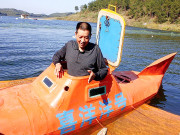 چینی کسان نے آب دوز بنا ڈالی   