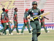 دوسرا ون ڈے شرجیل نے کینین بولرز کے پسینے چھڑا دیے 