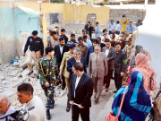 گورنر نے سرکاری اسکول پر لینڈ مافیا کا قبضہ ناکام بنادیا  