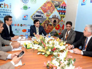 کراچی چیمبر نمائش میں غیرملکیوں سے معاہدے کیلیے متحرک رہا