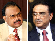 آصف زرداری کا الطاف حسین کو ٹیلی فون سندھ حکومت میں شمولیت پر تبادلہ خیال