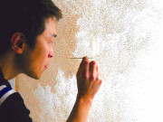 دہکتی سوئیوں سے مصوّری