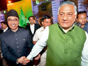 یوم پاکستان تقریب میں شرکت شدید تنقید پروزیرمملکت وی کے سنگھ کی استعفے کی پیشکش