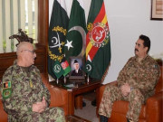 آرمی چیف جنرل راحیل شریف سے افغان چیف آف اسٹاف کی ملاقات