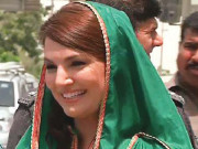 کراچی آنے کا مقصد انتخابی  مہم چلانا ہے ریحام خان