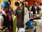 پاکستانی طالبعلموں نے نابینا افراد کیلئے الیکٹرانک کیپ تیار کرلی