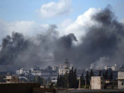 شامی فوج کی داعش کے ٹھکانوں پر بمباری 140 افراد ہلاک