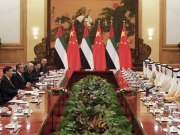 مشرقِ وسطیٰ کشیدگی کے دوران چینی اور اماراتی صدر کی اہم ملاقات