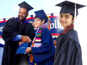 گیارہ برس کی عمر اور گریجویشن کی تین ڈگریاں