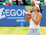 کروشین پلیئر اینا کونجو نے ناٹنگھم ویمنز ٹینس ٹرافی جیت لی