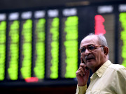 حصص مارکیٹ میں کاروباری حجم میں نمایاں کمی