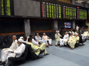 حصص مارکیٹ میں تیزی کے باعث انڈیکس35502پوائنٹس کی بلند ترین سطح پر پہنچ گیا