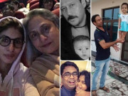 بیٹی کے ساتھ ایک سیلفی