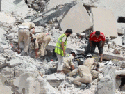 شام میں سرکاری فوج کا لڑاکا طیارہ گر کر تباہ 31 افراد ہلاک