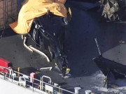 جاپان میں لینڈنگ کے دوران امریکی فوجی ہیلی کاپٹر کو معمولی حادثہ 6 افراد زخمی