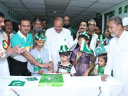 کراچی میں دل کے ننھے مریض بھی جشن آزادی پر ُپرجوش