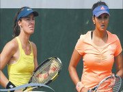 بھارتی ٹینس اسٹار ثانیہ مرزا اور مارٹینا ہنگز کو سیمی فائنل میں مات