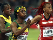 ورلڈ ایتھلیٹکس چیمپئن شپ  100میٹر ریس میں شیلی پرائس کا طلائی تمغہ