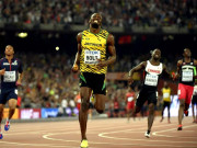 ورلڈ ایتھلیٹکس یوسین بولٹ نے تیسرے گولڈ میڈل پر قبضہ جما لیا