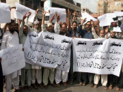 ود ہولڈنگ ٹیکس کے خلاف ملک بھر میں احتجاجی مظاہرے