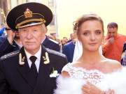 84 سالہ روسی اداکارآئیوان کریسکو نے24 سالہ لڑکی سے شادی کر لی