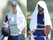 دبئی کی گرمی نے انگلش ٹیم کے پسینے چھڑا دیے