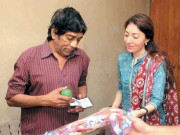 شرمیلافاروقی کی ماجد جہانگیرسے ملاقات 4لاکھ کا چیک دیا