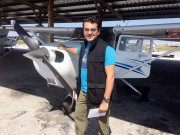 فخرعالم چھوٹے سنگل انجن طیارے پر دنیا کاچکر لگائیں گے