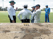 کیوی کھلاڑیوں کا آسٹریلیا میں پچ خراب ہونے کے باعث کھیلنے سے انکار میچ ختم